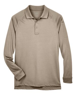 Harriton Men's Advantage Long Sleeve Tactical Polo - Image 21