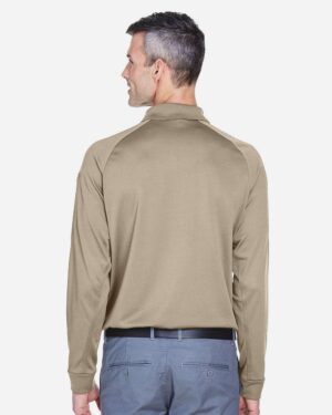 Harriton Men's Advantage Long Sleeve Tactical Polo - Image 25