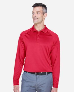 Harriton Men's Advantage Long Sleeve Tactical Polo - Image 28