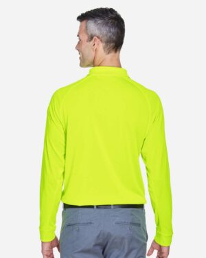 Harriton Men's Advantage Long Sleeve Tactical Polo - Image 35