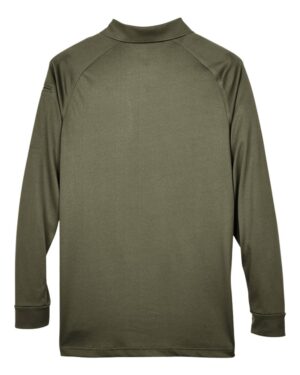 Harriton Men's Advantage Long Sleeve Tactical Polo - Image 37