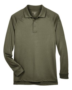 Harriton Men's Advantage Long Sleeve Tactical Polo - Image 36