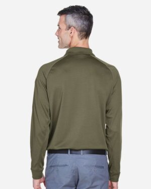 Harriton Men's Advantage Long Sleeve Tactical Polo - Image 40