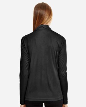 Team 365 Women's Zone Performance Quarter-Zip Pullover - Image 4