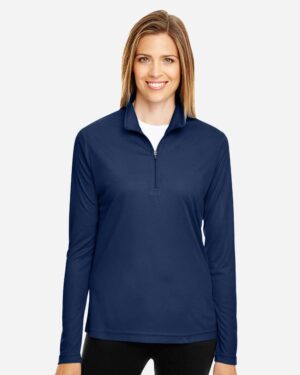 Team 365 Women's Zone Performance Quarter-Zip Pullover - Image 10