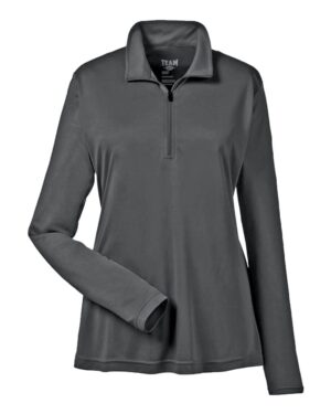 Team 365 Women's Zone Performance Quarter-Zip Pullover - Image 17