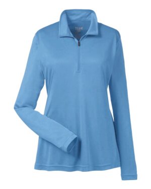 Team 365 Women's Zone Performance Quarter-Zip Pullover - Image 21