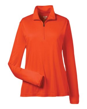 Team 365 Women's Zone Performance Quarter-Zip Pullover - Image 29