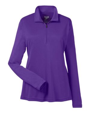 Team 365 Women's Zone Performance Quarter-Zip Pullover - Image 33