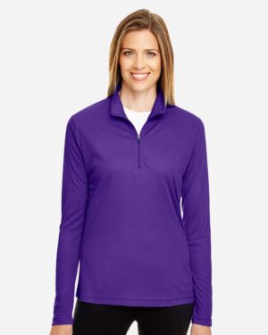 Team 365 Women's Zone Performance Quarter-Zip Pullover - Image 34