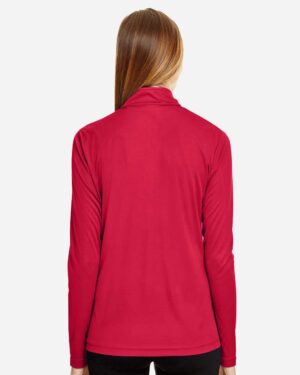 Team 365 Women's Zone Performance Quarter-Zip Pullover - Image 40