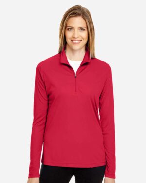 Team 365 Women's Zone Performance Quarter-Zip Pullover - Image 38