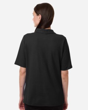 Harriton Women's Maverick CVC Pique Polo - Image 6