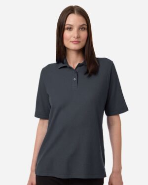 Harriton Women's Maverick CVC Pique Polo - Image 10