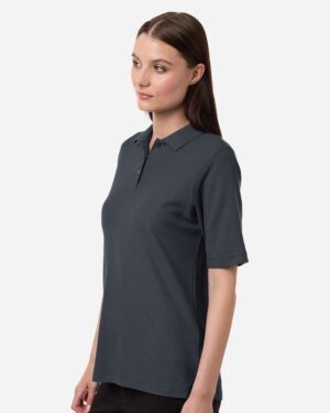 Harriton Women's Maverick CVC Pique Polo - Image 11