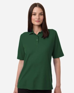 Harriton Women's Maverick CVC Pique Polo - Image 16