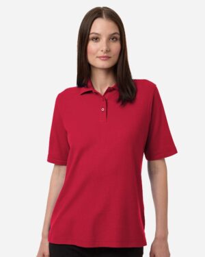 Harriton Women's Maverick CVC Pique Polo - Image 40