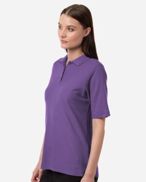 Harriton Women's Maverick CVC Pique Polo - Image 53