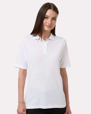 Harriton Women's Maverick CVC Pique Polo - Image 64