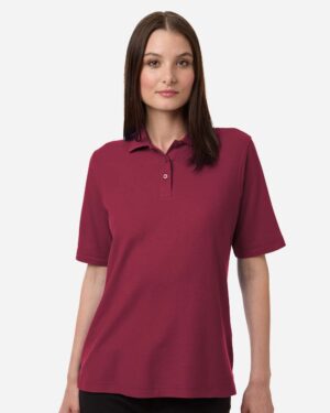Harriton Women's Maverick CVC Pique Polo - Image 70