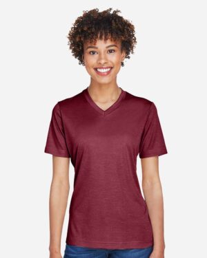 Team 365 Women's Sonic Heather Performance T-Shirt - Image 28