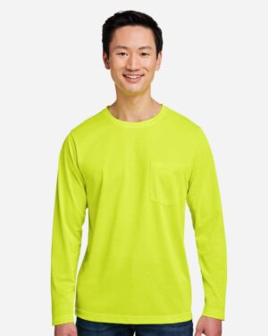 Harriton Unisex Charge Snag and Soil Protect Long Sleeve T-Shirt - Image 28