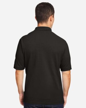 Harriton Men's Pique Polo - Image 6