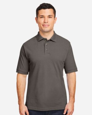 Harriton Men's Pique Polo - Image 10