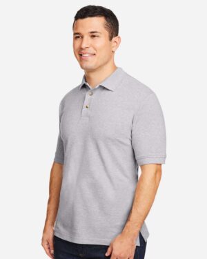 Harriton Men's Pique Polo - Image 17