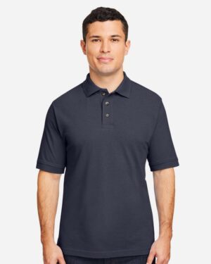 Harriton Men's Pique Polo - Image 22