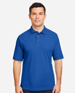 Harriton Men's Pique Polo - Image 34