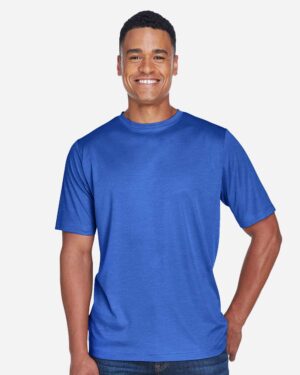 Team 365 Men's Sonic Heather Performance T-Shirt - Image 38