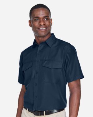 Harriton Men's Key West Short Sleeve Performance Staff Shirt - Image 19