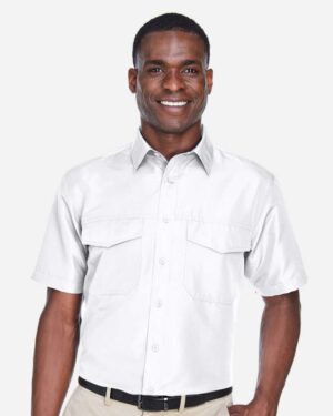 Harriton Men's Key West Short Sleeve Performance Staff Shirt - Image 26