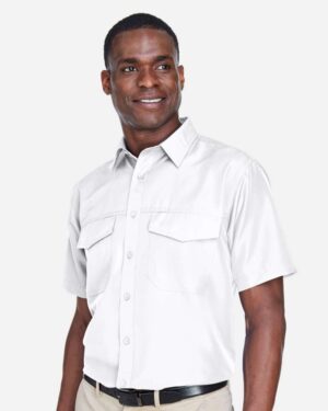 Harriton Men's Key West Short Sleeve Performance Staff Shirt - Image 27
