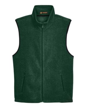 Harriton Unisex Fleece Full-Zip Vest - Image 11