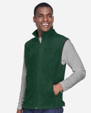 Harriton Unisex Fleece Full-Zip Vest - Image 14