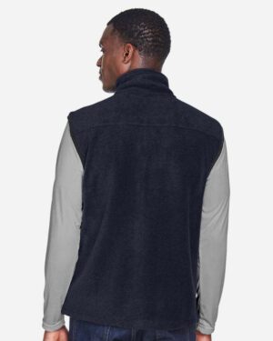Harriton Unisex Fleece Full-Zip Vest - Image 20