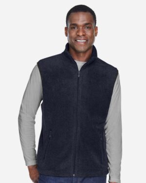 Harriton Unisex Fleece Full-Zip Vest - Image 18