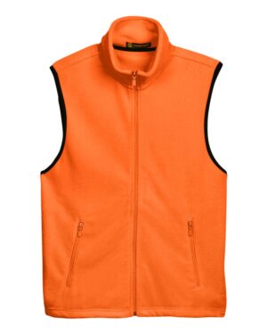 Harriton Unisex Fleece Full-Zip Vest - Image 26