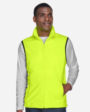 Harriton Unisex Fleece Full-Zip Vest - Image 33
