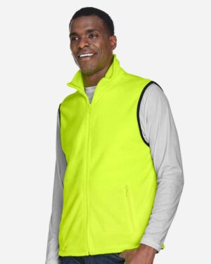 Harriton Unisex Fleece Full-Zip Vest - Image 34