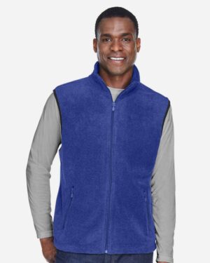 Harriton Unisex Fleece Full-Zip Vest - Image 38