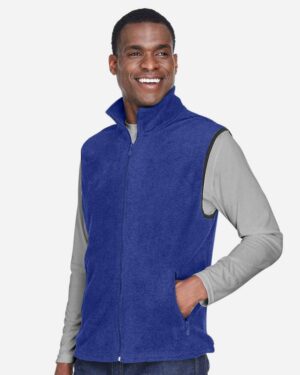 Harriton Unisex Fleece Full-Zip Vest - Image 39