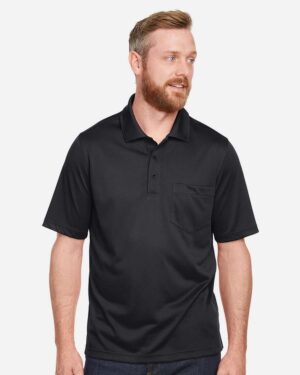 Harriton Men's Advantage Snag Protection Plus IL Pocket Polo - Image 4