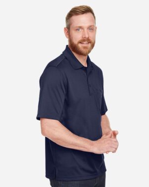 Harriton Men's Advantage Snag Protection Plus IL Pocket Polo - Image 17