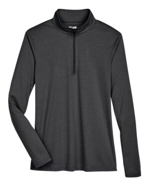 Team 365 Women's Zone Sonic Heather Performance Quarter-Zip Pullover - Image 6