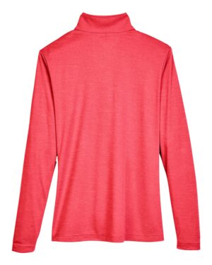 Team 365 Women's Zone Sonic Heather Performance Quarter-Zip Pullover - Image 32