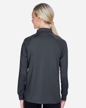 Harriton Women's Advantage Long Sleeve Tactical Polo - Image 10