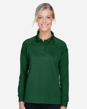 Harriton Women's Advantage Long Sleeve Tactical Polo - Image 13